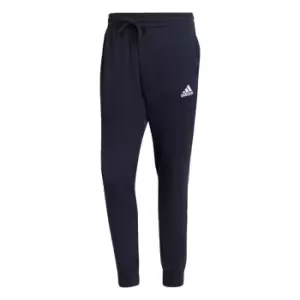 Image of adidas Essentials Small Logo French Terry 7/8 Pants Mens - Blue