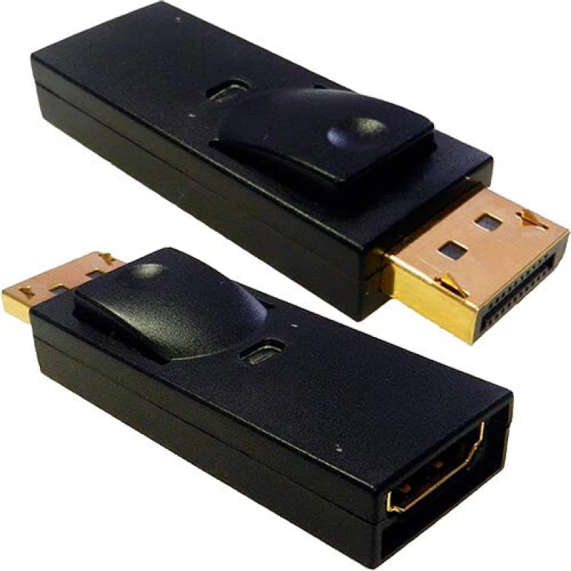 Image of Cablenet Cablenet DisplayPort Male 1.2 - HDMI 1.4b 1080p 60Hz Black Adaptor 24-0200