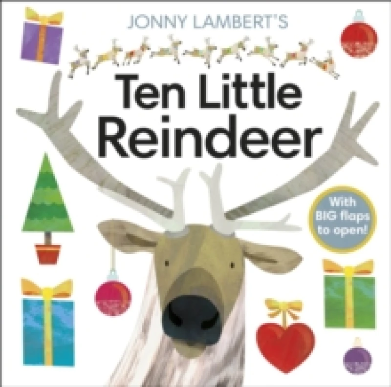 Image of Jonny Lambert Jonny Lambert's Ten Little Reindeer Book Multi unisex