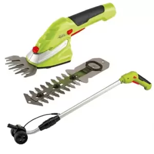 Image of Garden Gear 7.2v Cordless Trimming Shears with Telescopic Handle and Wheel
