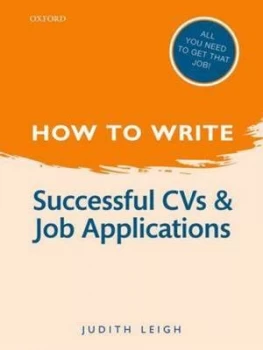 Image of Successful Cvs and Job Applications by Judith Leigh Paperback