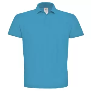 Image of B&C ID.001 Mens Short Sleeve Polo Shirt (L) (Atoll)