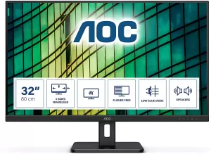 Image of AOC 32" U32E2N 4K Ultra HD LED Monitor