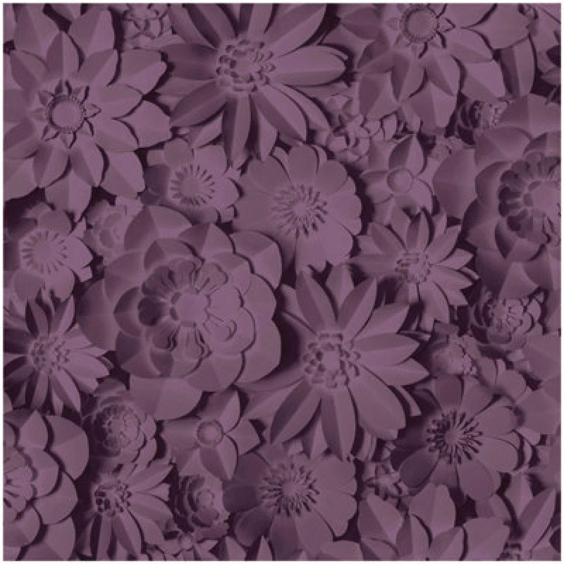 Image of Yes-Online Fine Decor Dimensions Floral Purple Wallpaper Washable Peelable Paste The Paper