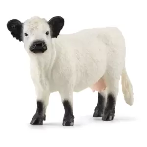 Image of Schleich Farm World Galloway Cow Toy Figure, 3 to 8 Years,...