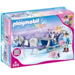 Image of Playmobil Magic Sleigh with Royal Couple (9474)