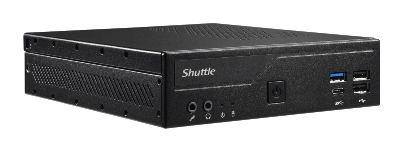 Image of Shuttle Slim PC DH610 . S1700. 1x HDMI. 2x DP . 1x 2.5". 2x M.2.