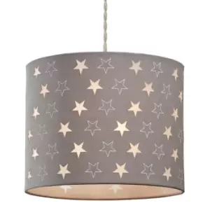 Image of Village At Home Starry Night Light Shade - Grey