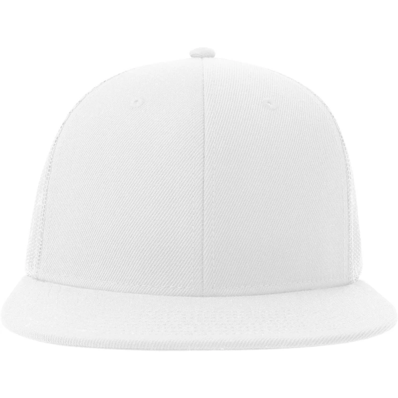 Image of Atlantis Atlantis Men Mesh 6 Panel Trucker Cap in White White One Size Male 5063527148889