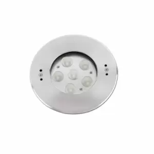 Image of Edel LED Outdoor Recessed Spotlight Matt Nickel IP68