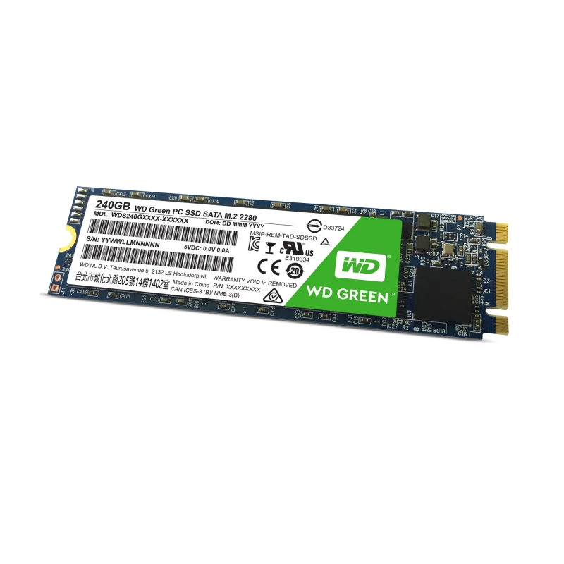 Image of Western Digital Green M.2 240 GB Serial ATA III
