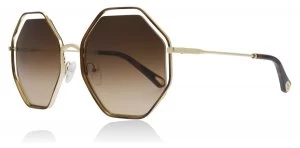 Image of Chloe Poppy Sunglasses Havana / Brown 213 58mm