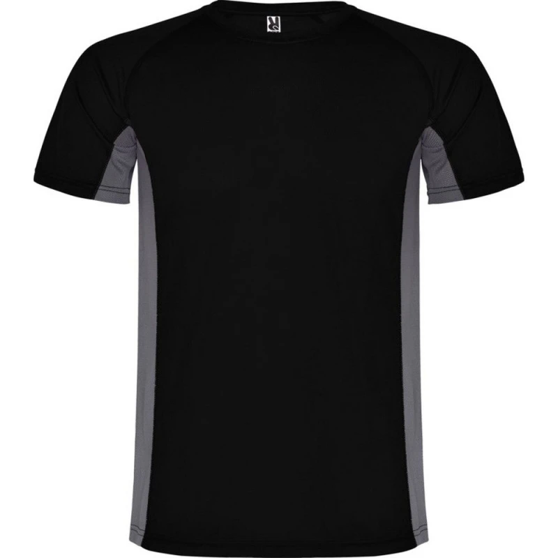 Image of ROLY Shanghai Short-Sleeved Sports T-Shirt in True Black Size: 4 Years True Black Unisex 4 Years