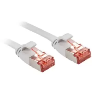 Image of LINDY 47553 RJ45 Network cable, patch cable CAT 6 U/FTP 3m Grey