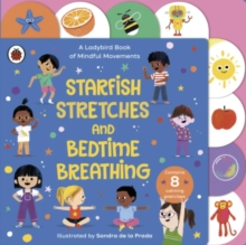 Image of Ladybird Starfish Stretches and Bedtime Breathing Book Multi unisex