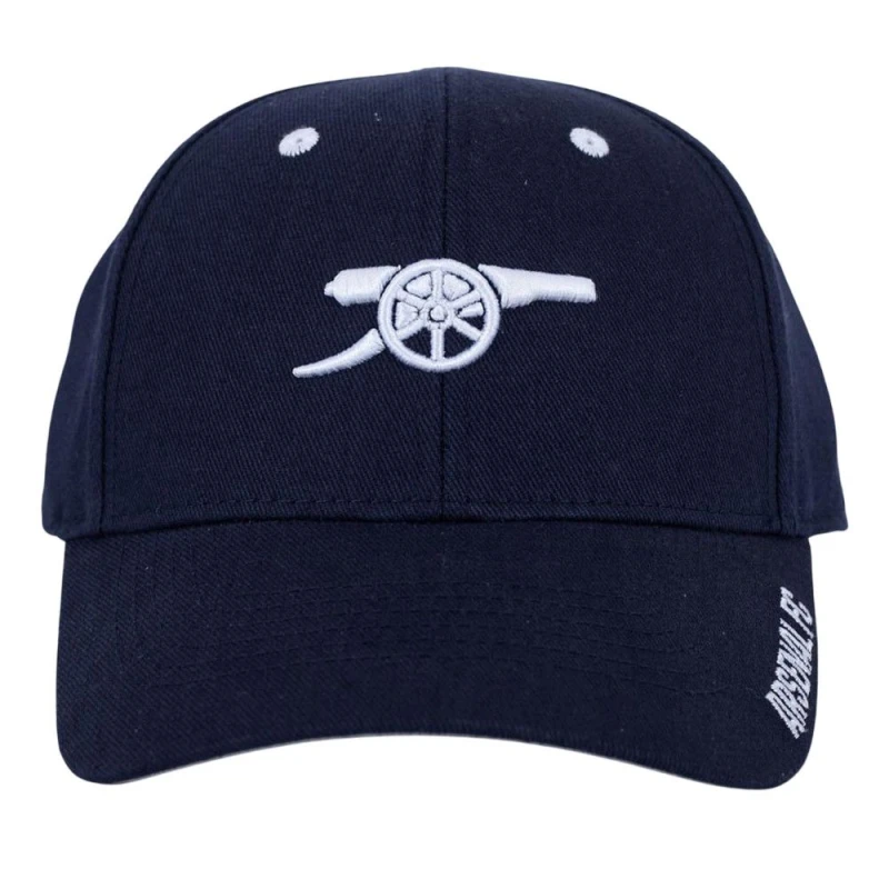 Image of Arsenal FC Womens Frost MVP Baseball Cap in Navy Navy Female One Size