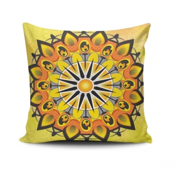 Image of MANDALA-21 - No Filling Multicolor Cushion Cover