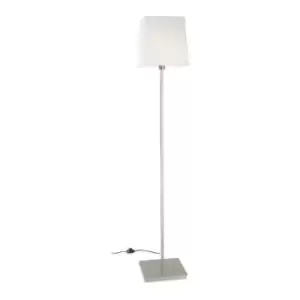 Image of Leds-C4 Torino - 1 Light Floor Lamp Satin Nickel, E27