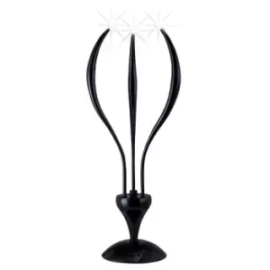 Image of Llamas Table Lamp 3 Light G4 Black, NOT LED/CFL Compatible