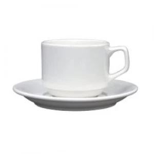 Image of Genware Cups White 6 Pieces