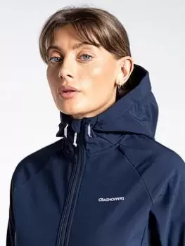 Image of Craghoppers Kalti Hooded Jacket - Navy, Size 14, Women
