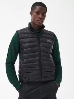 Image of Barbour International Tourer Reed Padded Gilet - Black