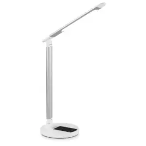 Image of LED Desk Light White/Silver incl. Charging Function