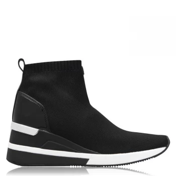 Image of Michael Kors Skylar Sock Trainers - Black 001