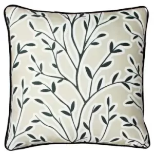Image of Furn Annika Floral Cushion Cover (One Size) (Oatmeal)