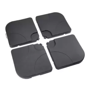 Image of Garden Gear Fillable Cantilever Parasol Base - Black