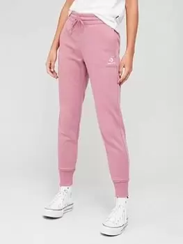 Image of Converse Star Chevron Emb Signature Pant, Pink Size XS Women