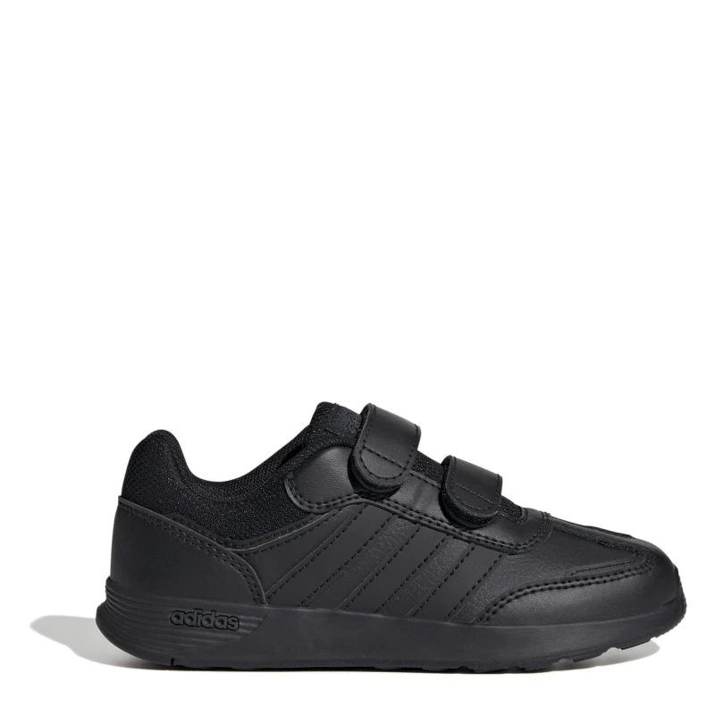 Image of adidas Tensaur Switch Shoes Childrens Triple Black unisex C10 (28)