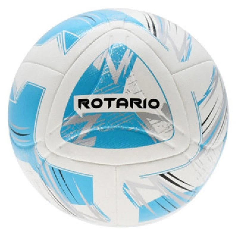 Image of Precision Rotario Fifa Quality Pro 2024 Match Football White/cyan/black/silver (5)