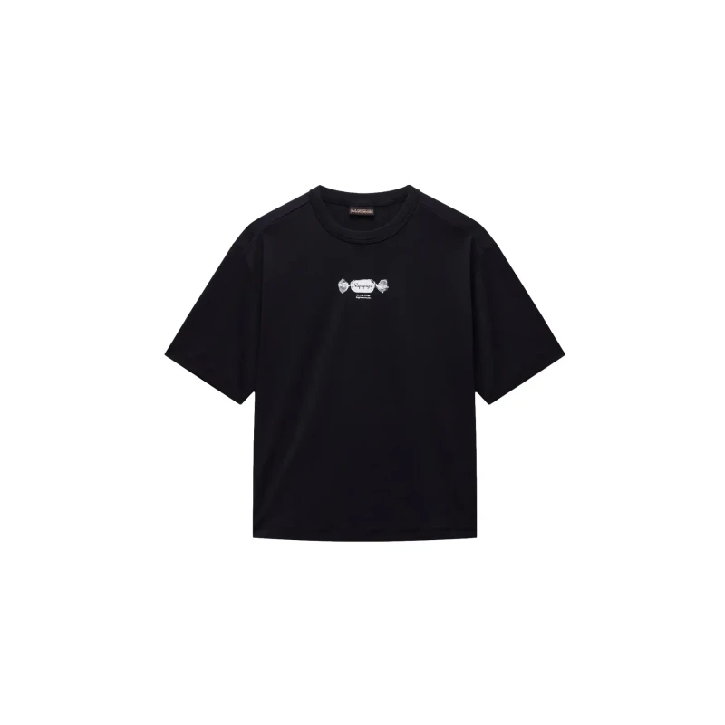 Image of Womens T-Shirt Napapijri Abbe Noir Female S