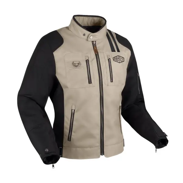 Image of Segura Scorpio Jacket Black Taupe Size S