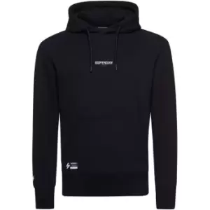 Image of Superdry Micro Logo OTH Hoodie - Black