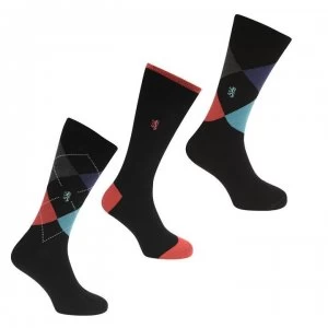 Image of Pringle 3 Pack Socks - Black