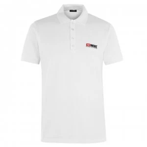 Image of Diesel Division Polo Shirt - White 100