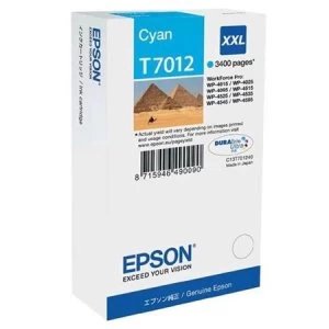 Image of Epson T7012 Cyan Ink Cartridge