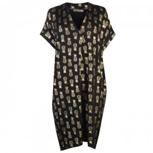 Image of Biba Pineapple Tunic Dress - Black