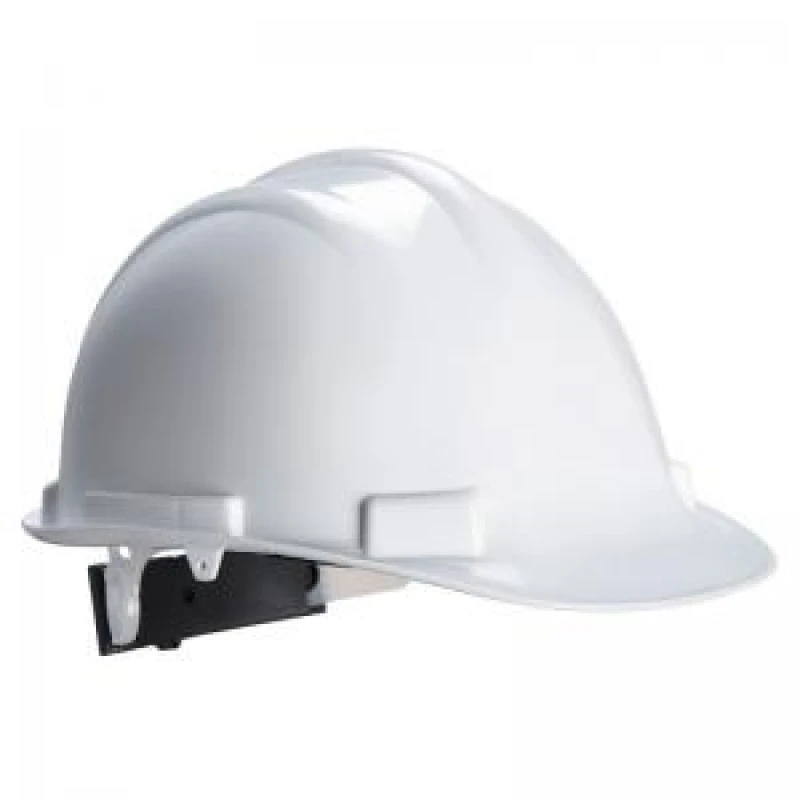 Image of Portwest Expertbase Hard Hat Safety Helmet PW50WHR Colour: White