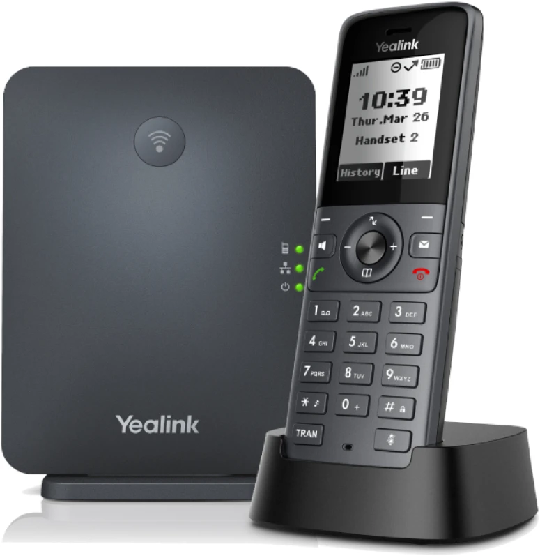 Image of Yealink W71P Bundle - Includes W70B Single Cell Base Station and W71H