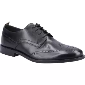 Image of Base London Mens Branson Lace Up Leather Brogue Shoes UK Size 10 (EU 44)
