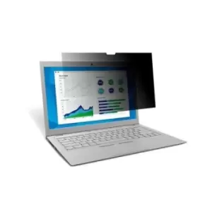 Image of 3M PFNDE013 display privacy filters Frameless display privacy filter 34cm (13.4")