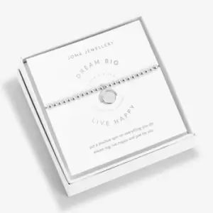 Image of Spinning Boxed A Little 'Dream Big Live Happy' Bracelet 5556
