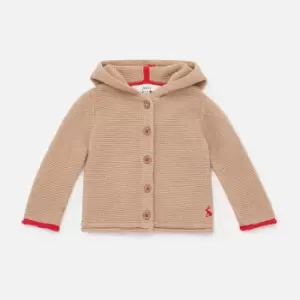Image of Joules Babies Alby Hooded Cardigan - 6-9 months