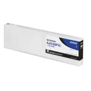 Image of Epson SJIC26 Black Original Ink Cartridge