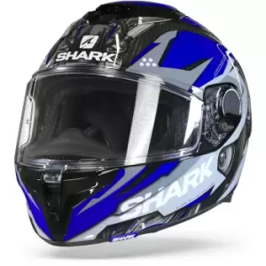 Image of Shark Spartan Gt Carbon Urikan Carbon Blue White DBW M