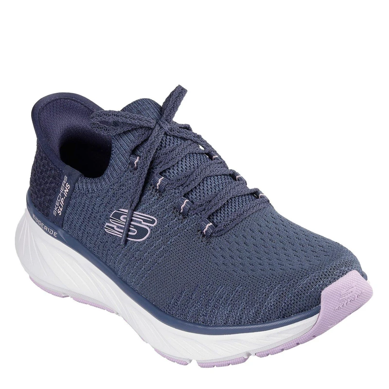 Image of Skechers Edgeride Runners Womens - Blue Blue 5