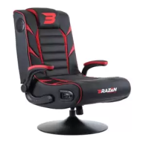 Image of BraZen Panther Elite 2.1 Gaming Chair - Red for Gaming Chairs